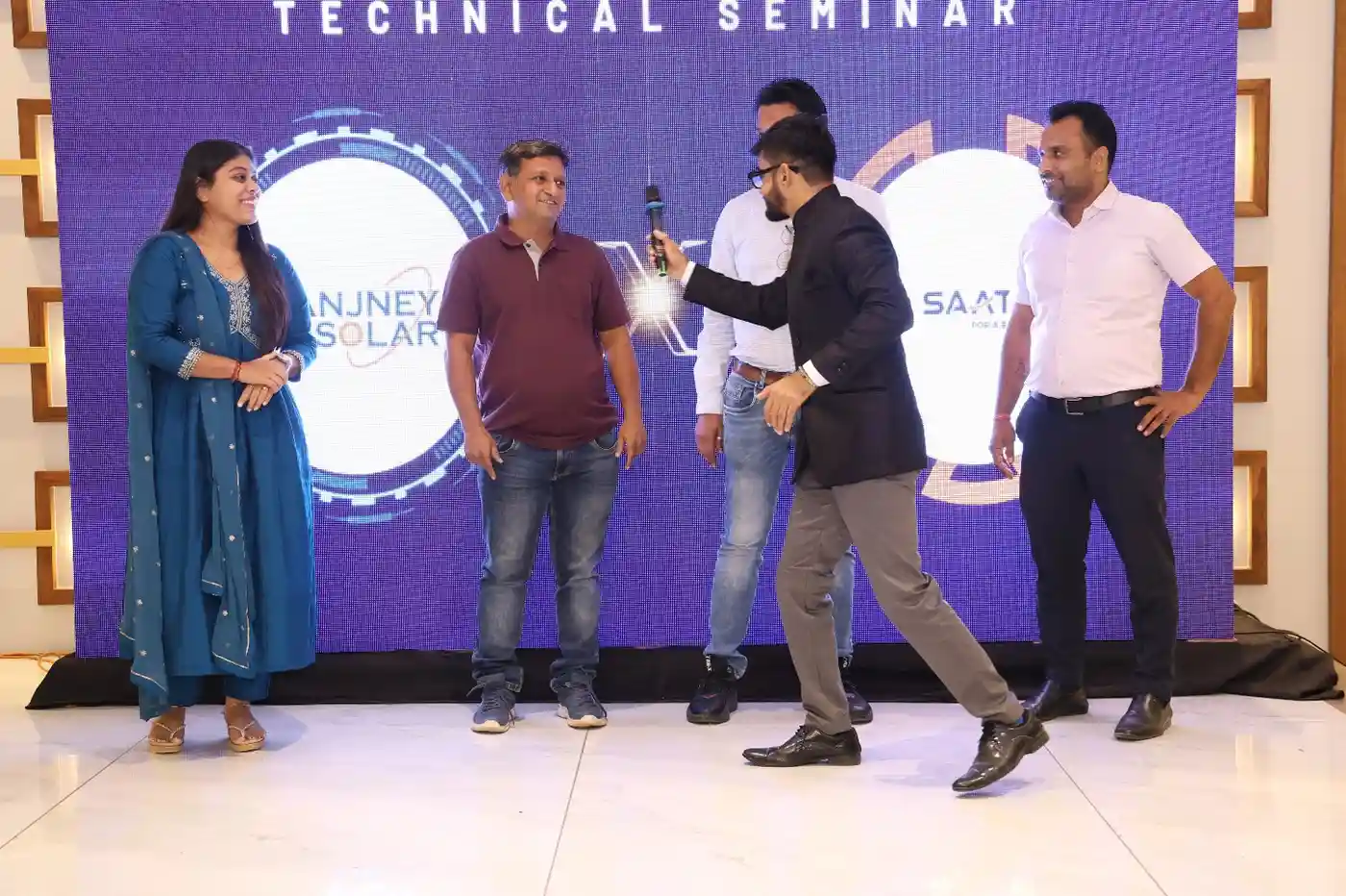 Corporate event hosting