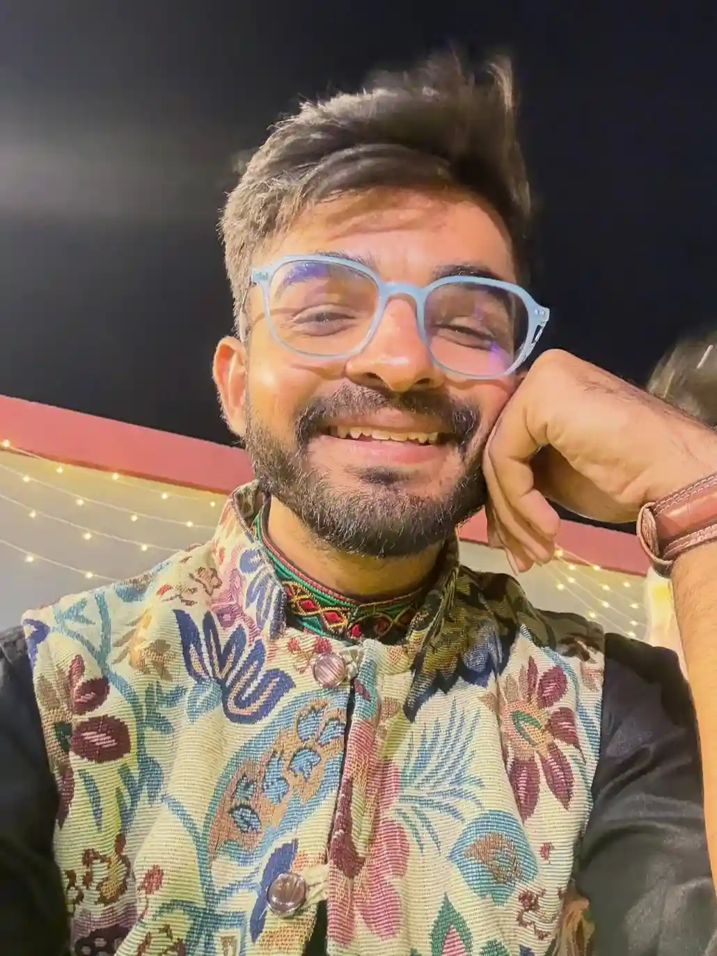 Live comedy show crowd interaction